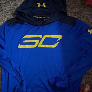 Boys hooded Stephen Curry Under ArmourJersey shirt